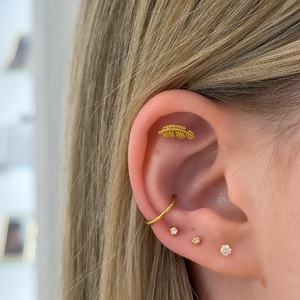 Toll Mintás Titán Talpas Piercing – 6 mm
