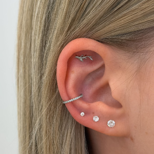 Hal Mintás Titán Talpas Piercing – 8 mm