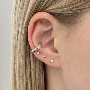 S925 Ezüst conch piercing