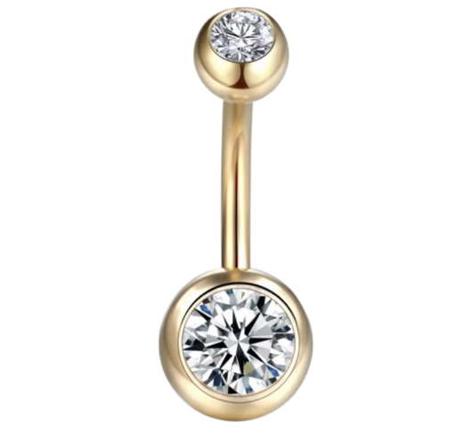 Köldök Piercing Orvosi Acélból OK001