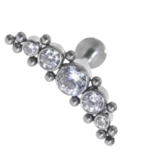 T108 Titánium labret