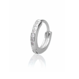 Ezüstből Készült Karika Fülbevaló/Piercing EP29