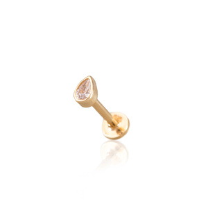 Arany talpas piercing AT18