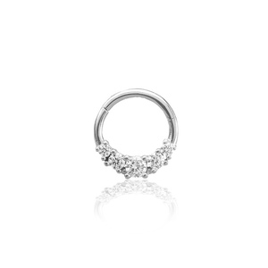 Arany karika piercing AK6