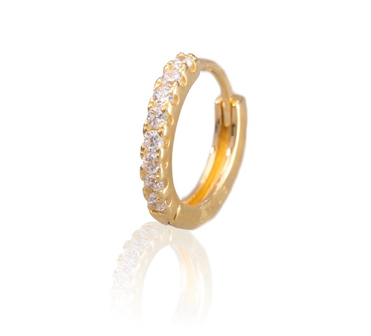 Ezüstből Készült Karika Fülbevaló/Piercing 10 mm