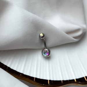Köldök Piercing Orvosi Acélból OK009