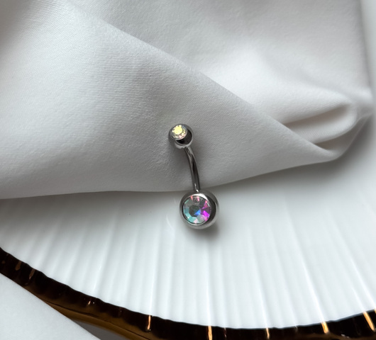 Köldök Piercing Orvosi Acélból OK009