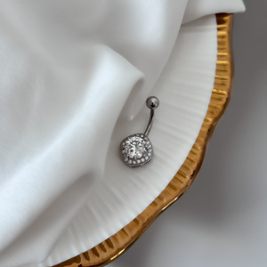 Köldök Piercing Orvosi Acélból OK011