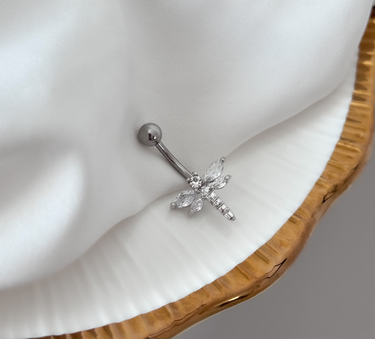 Köldök Piercing Orvosi Acélból OK013