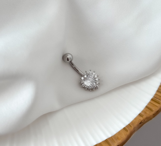 Köldök Piercing Orvosi Acélból OK014