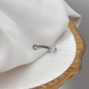 Köldök Piercing Orvosi Acélból OK015