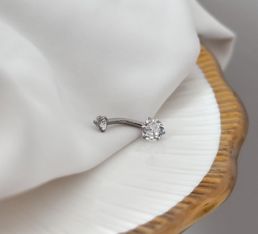 Köldök Piercing Orvosi Acélból OK015