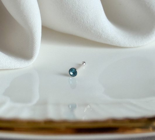 Ezüst orr piercing OP001