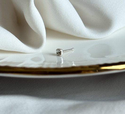 Ezüst orr piercing OP010