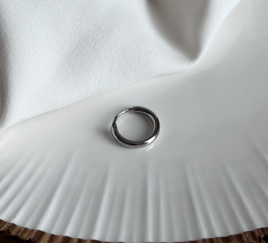 Ezüst karika 10 mm