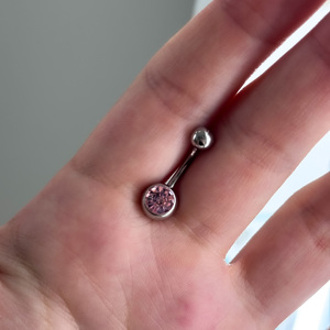 Köldök Piercing Orvosi Acélból OK018