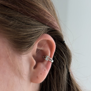 Duplasoros conch piercing – S925 ezüst