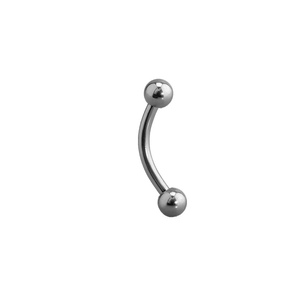 Banán piercing – 8 mm, orvosi acél