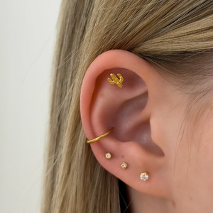 Kaktusz Titán Talpas Piercing – 6 mm