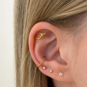 Hal Mintás Titán Talpas Piercing – 6 mm